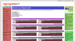 Desktop Screenshot of blagues-audio.topbonsplans.com