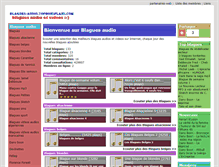 Tablet Screenshot of blagues-audio.topbonsplans.com