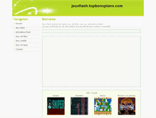 Tablet Screenshot of jeuxflash.topbonsplans.com